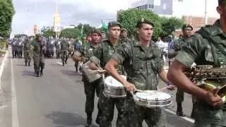 1ª CIA DE INFANTARIA - DESFILE CÍVICO 7 DE SETEMBRO 2013