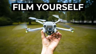 8 ways to film yourself with drone | DJI MINI 3 PRO