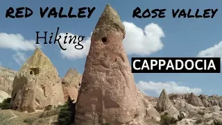 HIKING CAPPADOCIA TURKEY | Red Valley and Rose Valley