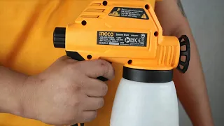 Testing of Ingco 100w Php800 Spray Gun