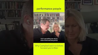 Coming To An Agreement With Tony Blair | #Shorts | Performance People