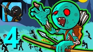 Stick War: Legacy Endless Deads Night 17-21 Walkthrough Part 4 / Android Gameplay HD