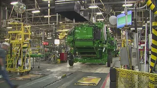 Labor expert: Current labor shortage gives John Deere workers some leverage in contract negotiations