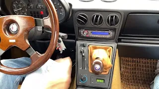 1990 Alfa Romeo Spider Veloce- driving