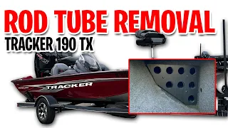 You Can Do It! Tracker Boat - Rod Tube Removal.  | 175 | 190 | 195 |