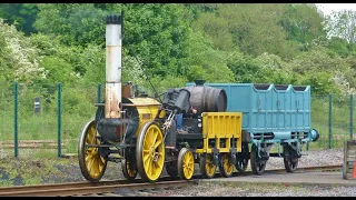 Replica Rocket & New Hall at Locomotion NRM Shildon 24th May 2024