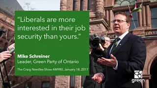 Mike Schreiner Reacts to Liberal Cabinet Shuffle