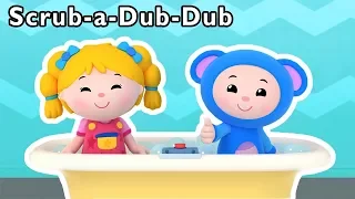 Scrub-a-Dub-Dub and More | Mother Goose Club Nursery Rhymes