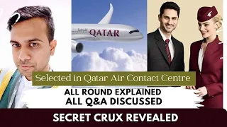 Qatar Airways Contact Centre Interview Cracked | All rounds Explained #interview #cracked #aviation