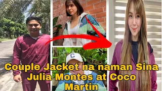 May 18,2022 Spotted Couple Jacket ni Coco Martin at Julia Montes /Julia Montes and Coco Martin