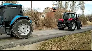 Landini 6C 120 Massey Ferguson 5713S Çekişmesi