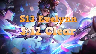 EASY TO REPLICATE - S13 EVELYNN 3:12 CLEAR (FOR BRONZE/SILVER/GOLD)