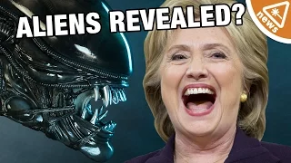 Will Hillary Clinton Reveal the Truth about Aliens?! (Nerdist News WTFridays w/ Jessica Chobot)