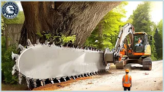 101 AMAZING Fastest Big Wood Chainsaw Machine Working At Another Level ▶7