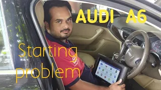 Audi A6 4G Starting Trouble | Lost Communication with ECM | U0100 U140A00 | Terminal 30 open circuit