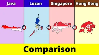 Java vs Luzon vs Singapore vs Hong Kong | Hong Kong vs Singapore vs Luzon vs Java | Data Duck