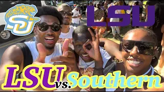 LSU vs. SOUTHERN GAME DAY VLOG | 2022