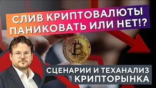 Обвал Криптовалюты: что будет дальше?! Как лучше действовать? Денис Стукалин