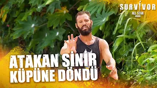 Atakan Kaybedince İsyan Etti | Survivor All Star 2024 124. Bölüm