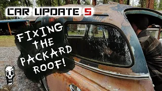 Car Update 5 Fixing the Roof of the Packard