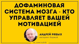 ДОФАМИН. КТО УПРАВЛЯЕТ ВАШЕЙ МОТИВАЦИЕЙ