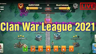 Clan War League Live Attack 2021 | Clash Of Clan