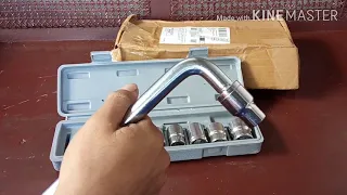 Unboxing Aiwa 10 Piece Socket Wrench Set