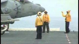 AV-8B Harrier IIs Takeoff/Landing