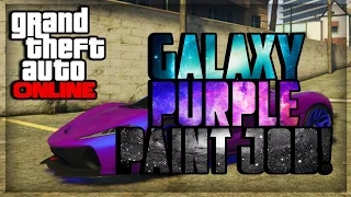 GTA 5 Online Rare Paint Job Guide - Galaxy Purple! (GTA 5)