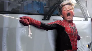 Remake of Spider-Man 2 Train Fight Scene (2004