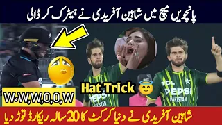 Shaheen Afridi Heronic Bowling Hat Trick Against New Zealand 5th T20i | Pak Vs Nz 5th T20i Highlight