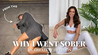 WHY I WENT SOBER | 4 years alcohol-free | benefits, tips & why it's the best decision I've ever made