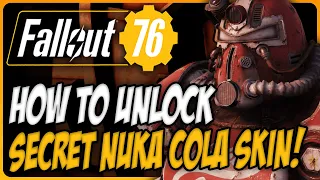 How To Unlock SECRET NUKA COLA Power Armor Paint in Fallout 76!