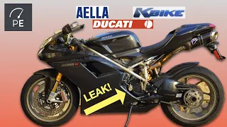 FIX your Ducati's engine oil LEAK for GOOD! | AELLA anti-rotation clutch slave cylinder & push rod