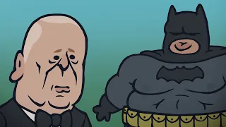 Steve Coogan & Rob Brydon as Michael Caine as Alfred in Batman