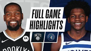 Game Recap: Nets 127, Timberwolves 97