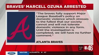 Braves' Marcell Ozuna arrested