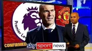 🚨 UPDATE |Zinedine Zidane  confirmed as man United head coach today ✅