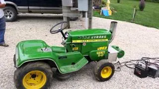 Jet engine  in a Lawnmower