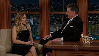 Late Late Show with Craig Ferguson 8/27/2012 Kristen Bell