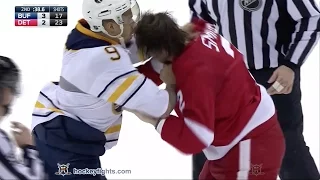 Evander Kane vs Brendan Smith Dec 27, 2016