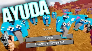 MINECRAFT esta más VIOLENTO que la vez pasada 😭