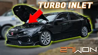 27WON Turbo Inlet Pipe Install / 10th Gen Civic Si / Worth it?