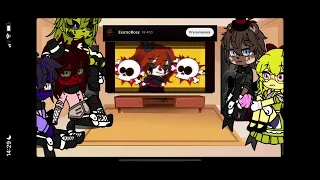 Fnaf 1 reacts to the afton family||gacha club||my au||