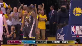 Steph Curry IMPOSSIBLE buzzer beater | Game 2 Cavaliers vs Warriors 2018 NBA FINALS