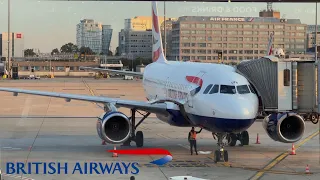 🇫🇷 Paris CDG - London Heathrow LHR 🇬🇧 British Airways Airbus A319 [FULL FLIGHT REPORT]