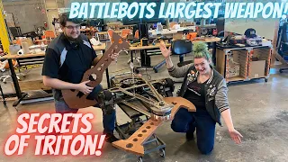 Inside the BIGGEST BLADE In Battlebots: TRITON!!!
