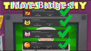 Getting MORE Badges In "Thats Not My Robloxian"!