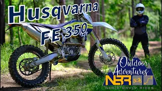 Husqvarna FE 350  ep. 1 - Neale talks about his 2016 Husky with 250 hours