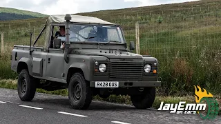 Land Rover Defender WOLF Driven - This Ex Army Pickup Is A Certain Kind Of Fun